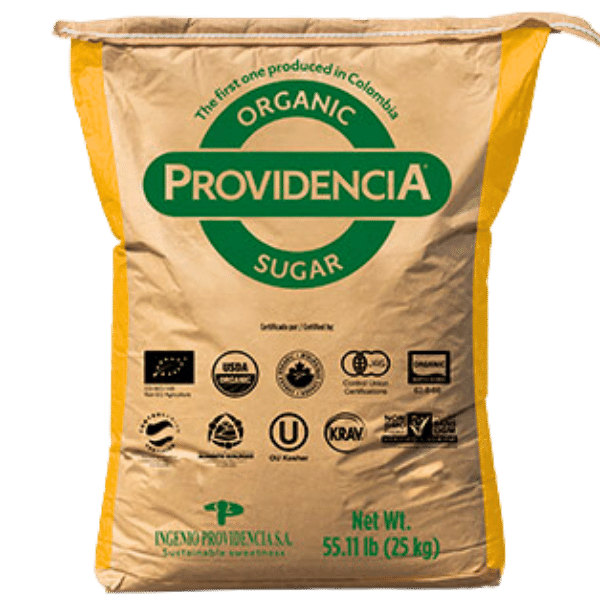 Demerara Organic Sugar 55.11LB (25 Kg)